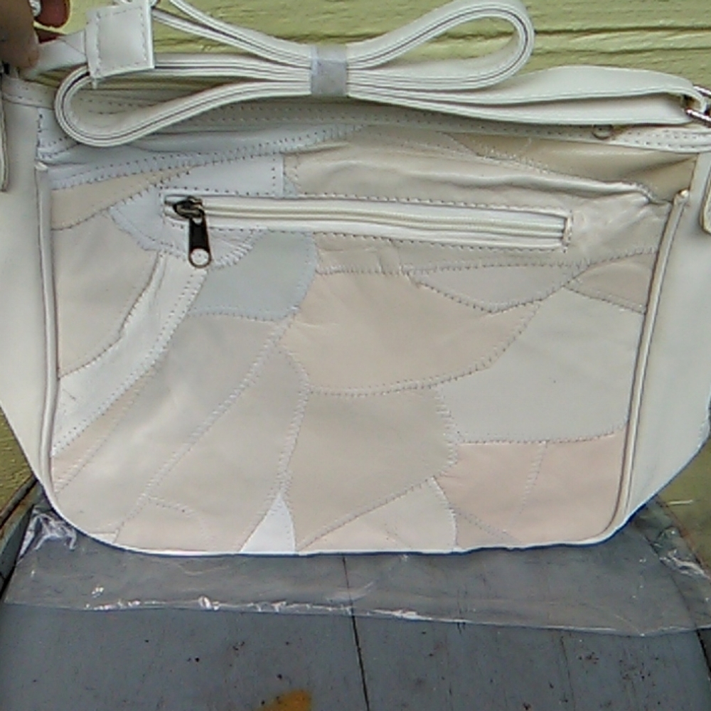 Nwt Lambskin patchwork leather bag - Picture 5 of 8